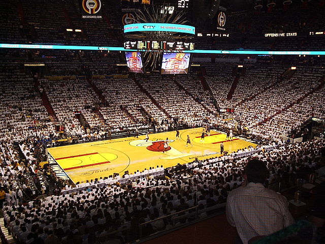 NBA heat stadium